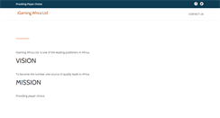 Desktop Screenshot of igamingafrica.com